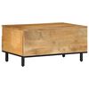 vidaXL Coffee Table Brown 80x54x40 cm Solid Wood Mango