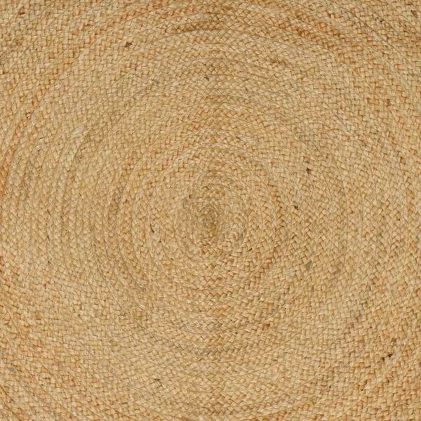 vidaXL Area Rugs Square Brown 160 x 160 cm Jute