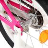 vidaXL Kids Bike 14 inch Black and Pink
