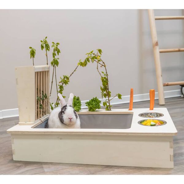 TRIXIE Rabbit Feeding Station 70x41x47 cm