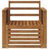 vidaXL Outdoor Sofa Set Natural 71 x 63 x 73 cm Solid Acacia Wood