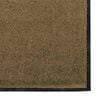 vidaXL Doormat Other Brown and Black 120 x 300 cm Polyamide and PVC