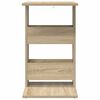 vidaXL Side Table Sonoma Oak 40 x 35 x 60.5 cm Engineered Wood