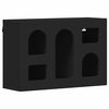 vidaXL Hanging Cabinet ELST Black 60 x 20 x 40 cm Engineered Wood