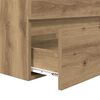 vidaXL Bathroom Furniture Set 3 pcs Artisan Oak Engineered Wood