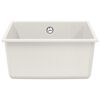 vidaXL Sink White 430 x 460 mm 80% Quartz and 20% Resin