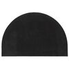 vidaXL Door Mat Dark Grey Half Round 60x90 cm Tufted Coir