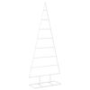 vidaXL Metal Christmas Tree with Stand KUOPIO 150 cm Steel White