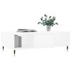 vidaXL Coffee Table White 104x60x35 cm Engineered Wood