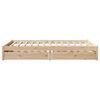 vidaXL Bed Frame without Mattress 140x200 cm Solid Wood Pine