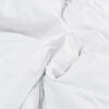 vidaXL Duvet with Pillow 2 pcs White Microfiber