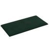 vidaXL Wall Headboard 12 pcs Dark Green 30 x 15 cm Velvet