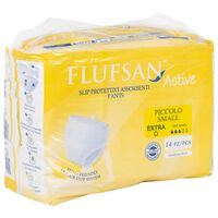 Flufsan Incontinence Pants for Adults 14 pcs Size S