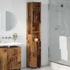 vidaXL Bathroom Cabinet with Storage Old Wood 30 x 35 x 192 cm