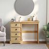 vidaXL Dressing Table Corona104x47x75 cm Solid Wood Pine