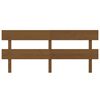 vidaXL Bed Headboard Honey Brown 184x3x81 cm Solid Wood Pine