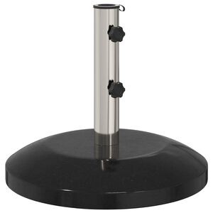 vidaXL Parasol Base for 40-50 mm Pole 26.75 kg Black for 40-50 mm Pole