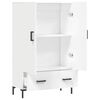 vidaXL Highboard White 69.5x31x115 cm Engineered Wood