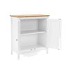 Finori Chest Bergen 1 White and Artisan Oak