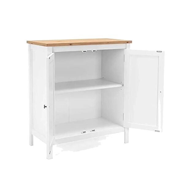 Finori Chest Bergen 1 White and Artisan Oak