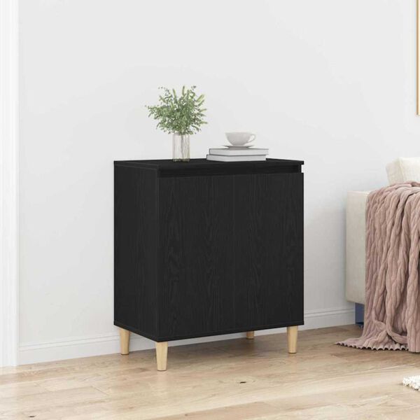 vidaXL Sideboard Black 60 x 35 x 70 cm Engineered wood