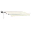 vidaXL Cream and White 3 x 2.5 m Polyester with PU coating
