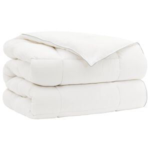 vidaXL Duvet TRIER 200x240 cm 4 Seasons 350 GSM 100% Australian Wool