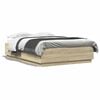 vidaXL Bed Frame without Mattress Sonoma Oak 150x200 cm King Size