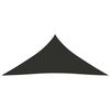 vidaXL Sunshade Sail Oxford Fabric Triangular 4x5x5 m Anthracite