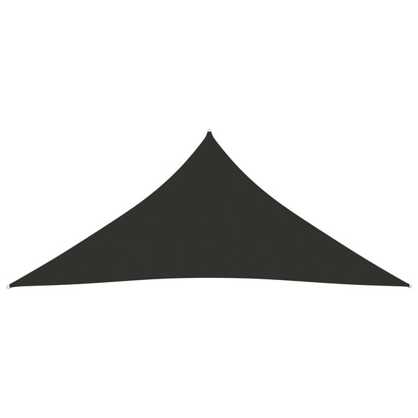 vidaXL Sunshade Sail Oxford Fabric Triangular 4x5x5 m Anthracite