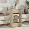 vidaXL Side Table Sonoma Oak 40 x 38 x 62.5 cm Engineered Wood