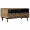 vidaXL Coffee Table with Drawer Brown 80 x 54 x 40 cm Solid Mango Wood