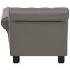 vidaXL Dog Sofa Grey 83x45x42 cm Faux Leather