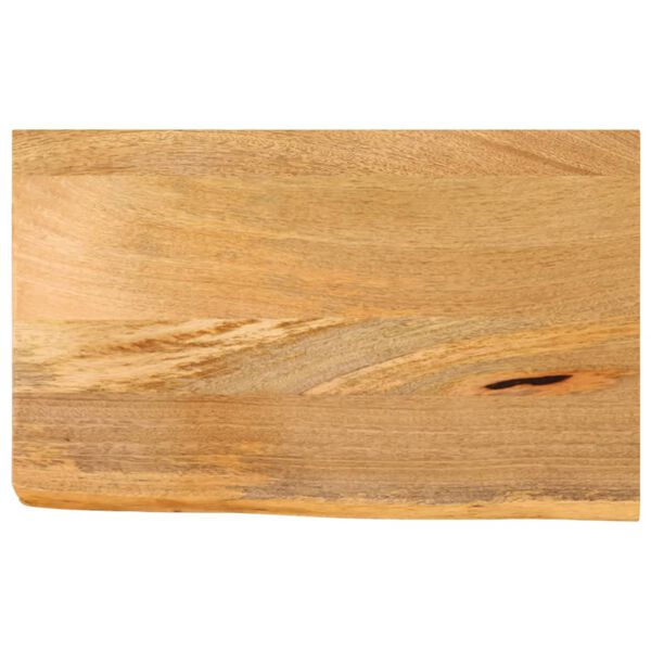 vidaXL Table Top Live Edge 50x40x3.8 cm Solid Wood Mango