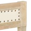 vidaXL Bed Frame without Mattress Solid Mango Wood 200 cm