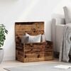 vidaXL Storage Box Old Wood 60 x 35 x 35 cm Engineered Wood