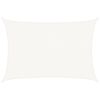 vidaXL Sunshade Sail HDPE Rectangular 4x6 m White
