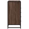 vidaXL Drawer Cabinet Brown Oak 70x41x83.5 cm Engineered Wood