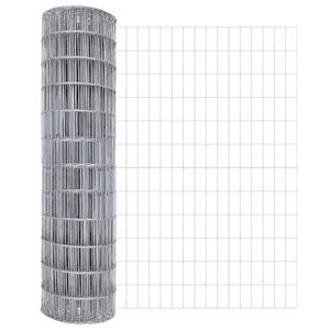 vidaXL Euro Fence 1 x 10 m PVC-coated iron