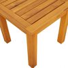 vidaXL Side Table Brown 35 x 35 x 34 cm Solid Acacia wood