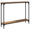 vidaXL Console Table Old Wood 100 x 22.5 x 75 cm Engineered Wood