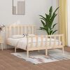 vidaXL Bed Frame without Mattress 160x200 cm Solid Wood