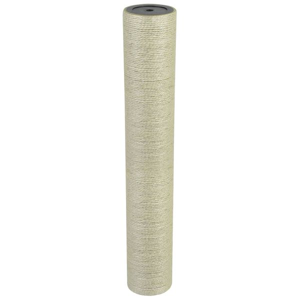 vidaXL Cat Scratching Post 8x50 cm 8 mm Beige