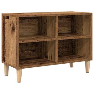 vidaXL TV Cabinet Old wood 69.5 x 30 x 50 cm Engineered Wood