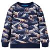 vidaXL Kids'Sweatshirt Navy 128