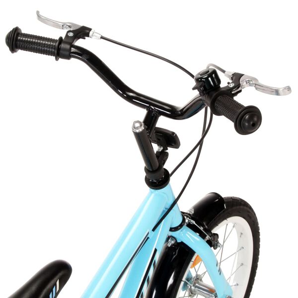 vidaXL Kids Bike 16 inch Black and Blue