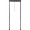 Brown Roll Down Insect Screen for Windows 80 x 170 cm