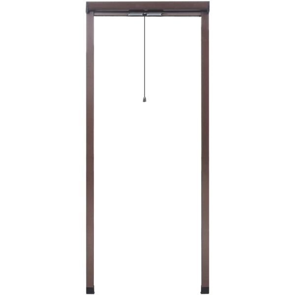 Brown Roll Down Insect Screen for Windows 80 x 170 cm