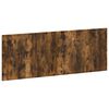 vidaXL Wall-Mounted Headboard EDE Smoked Oak Engineered Wood