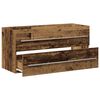 vidaXL Sink cabinet Old Wood 100 x 38.5 x 48 cm Engineered Wood